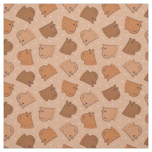 Capybara Stoff (Muster)
