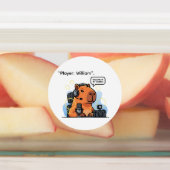 Capybara Streamer Sticker – Custom Gamer Design (Befestigt)