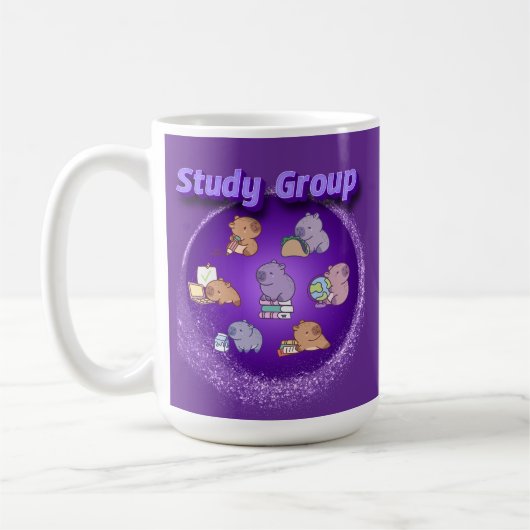 Capybara-Studiengruppe Kaffeetasse (Links)