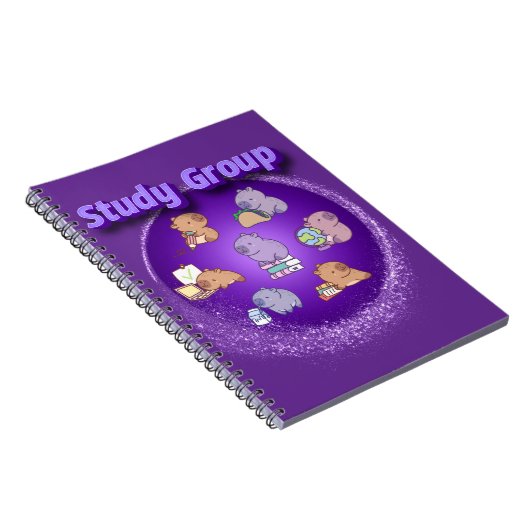 Capybara-Studiengruppe Notizblock (Rechte Seite)