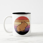 Capybara Sunset Tasse | Entspannendes und ästhetis (Links)