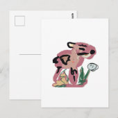 Capybara Süß Postkarte (Vorne/Hinten)