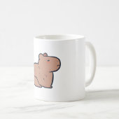 Capybara � Süße Tier Kaffeetasse (VorderseiteRechts)