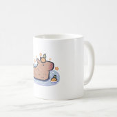 Capybara � Süße Tier Kaffeetasse (VorderseiteRechts)