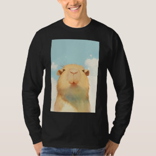 Capybara Süßes Gesicht T-Shirt