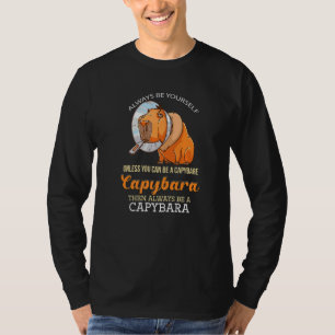 Capybara Süßes Haustier Tier Nagetier Säugetier Wi T-Shirt