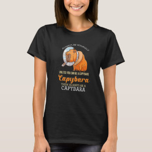 Capybara Süßes Haustier Tier Nagetier Säugetier Wi T-Shirt