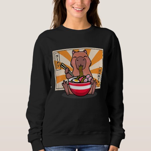 Capybara Sweatshirt (Vorderseite)