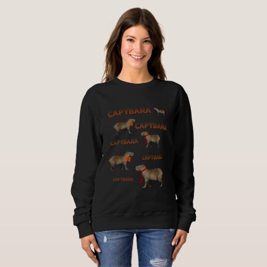 Capybara Sweatshirt (Vorne ganz)