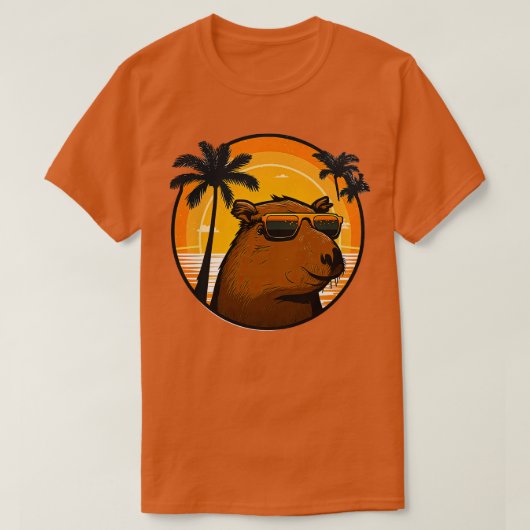 Capybara T-Shirt (Design vorne)