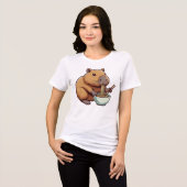 Capybara-T - Shirt (Vorderseite voll)