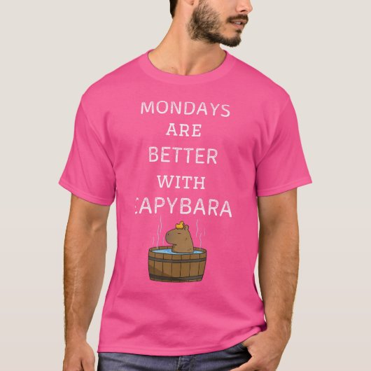 Capybara T-Shirt (Vorderseite)