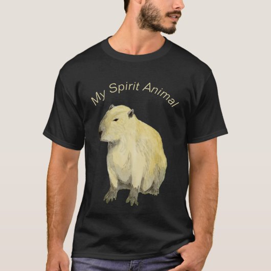 Capybara T-Shirt (Vorderseite)