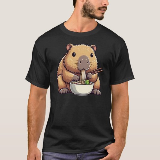 Capybara-T - Shirt (Vorderseite)