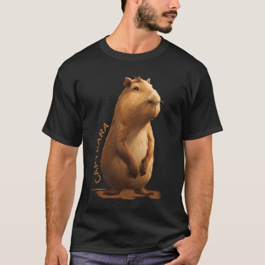 Capybara T-Shirt (Vorderseite)
