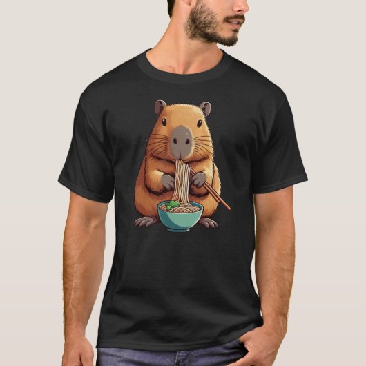 Capybara-T - Shirt (Vorderseite)