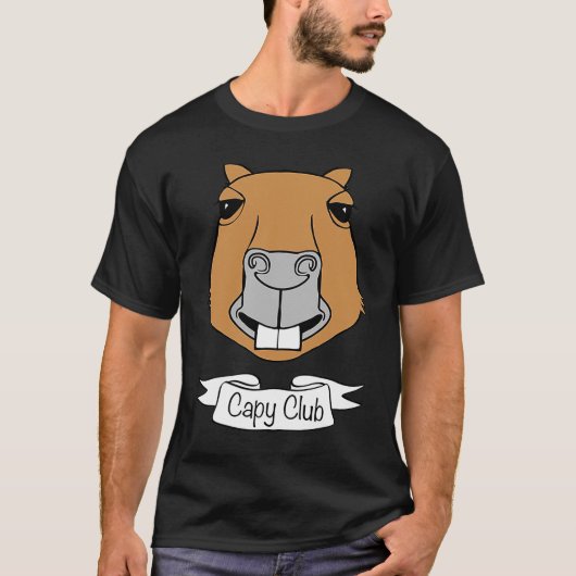 Capybara T-Shirt (Vorderseite)