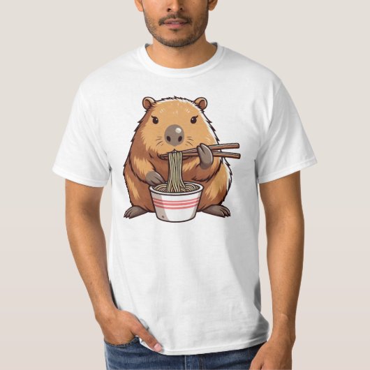 Capybara-T - Shirt (Vorderseite)