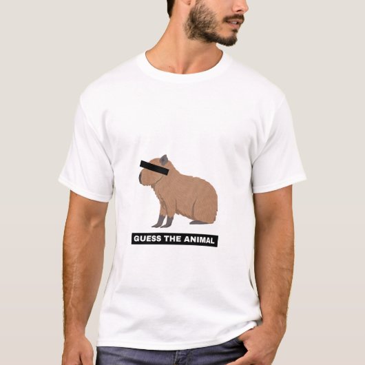 Capybara T-Shirt (Vorderseite)