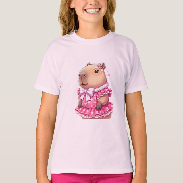 capybara T-shirt  (Vorderseite)