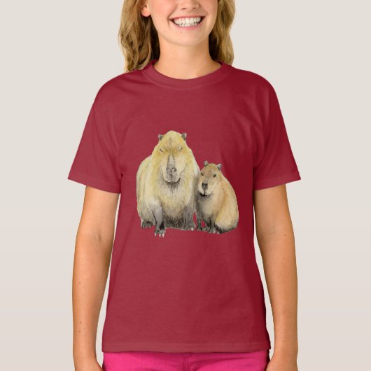 Capybara T-Shirt (Vorderseite)