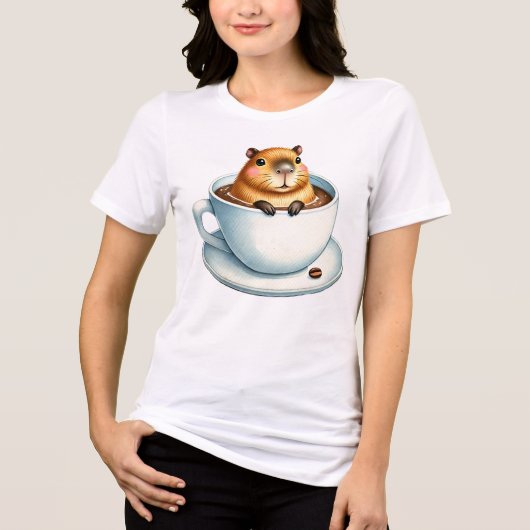 Capybara-T - Shirt (Vorderseite)
