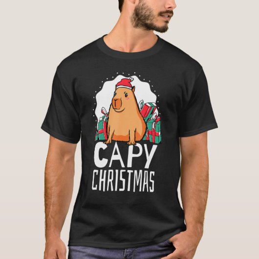 Capybara T-Shirt (Vorderseite)
