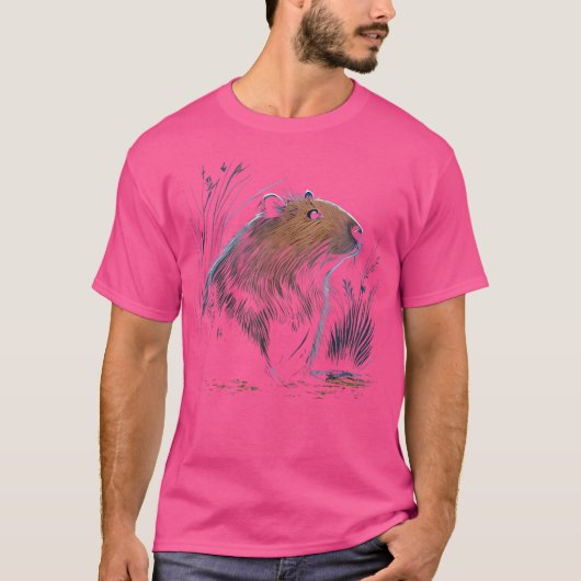 Capybara T-Shirt (Vorderseite)