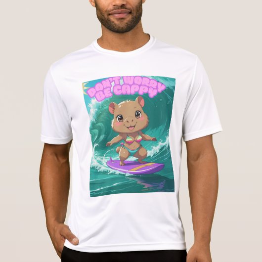 Capybara-T-Shirt T-Shirt (Vorderseite)