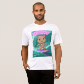 Capybara-T-Shirt T-Shirt (Vorne ganz)