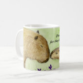 Capybara Tasse (Vorderseite Links)