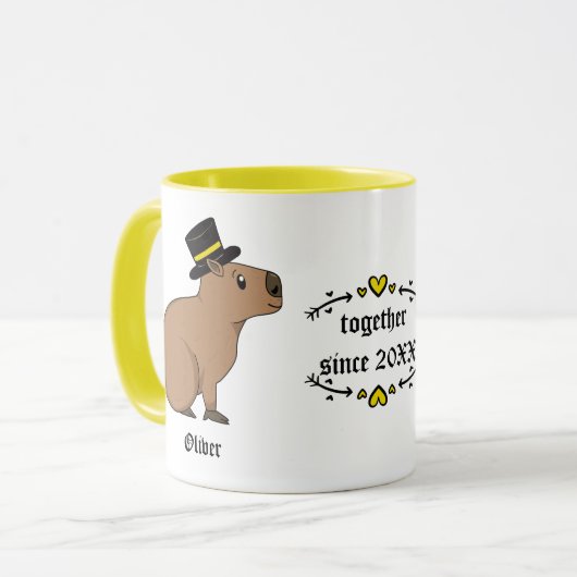 Capybara Tasse (Vorderseite Links)