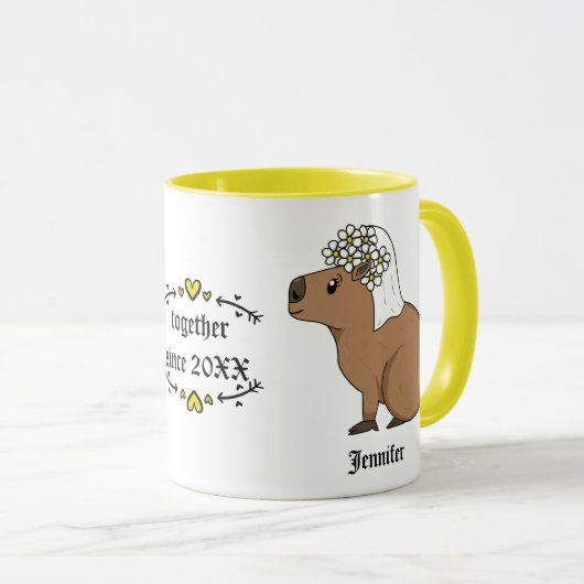 Capybara Tasse (VorderseiteRechts)