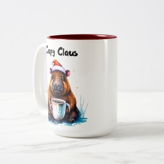 Capybara-Tasse, Capybara-Cup, Adorable Tasse (Vorderseite Links)