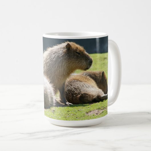 Capybara-Tasse Kaffeetasse (VorderseiteRechts)
