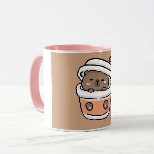 Capybara-Tasse Tasse (Vorderseite Links)