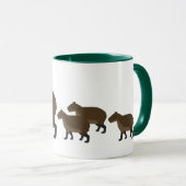 Capybara-Tasse Tasse (VorderseiteRechts)