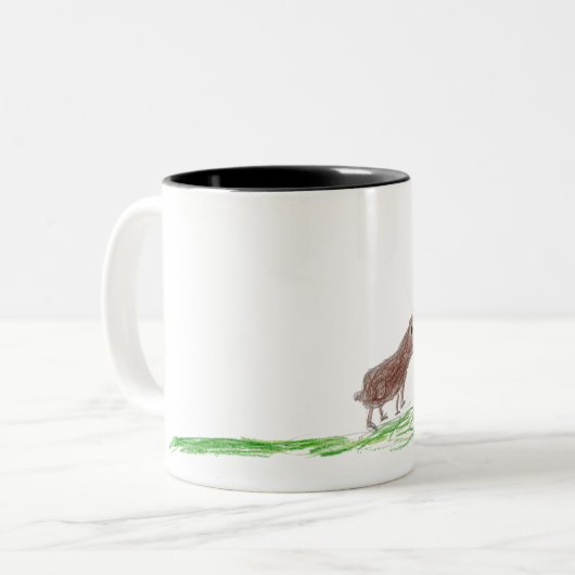 Capybara Tasse Wrap (Vorderseite Links)
