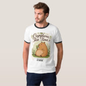 Capybara-Teepause | Süße Capybara trinkt Tee Spaß (Vorne ganz)