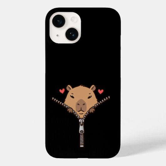 Capybara Telefonabdeckung Case-Mate iPhone Hülle (Rückseite)