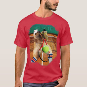 Capybara Tennis spielen 1 T-Shirt