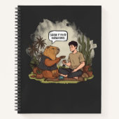 Capybara Therapy Time Squeak wenn Sie überfordert  Notizblock (Vorderseite)