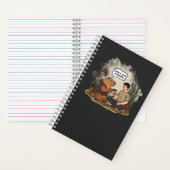 Capybara Therapy Time Squeak wenn Sie überfordert  Notizblock (Innen)