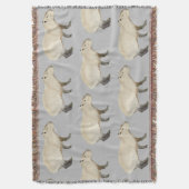 Capybara Throw Blanket Decke (Vorderseite Vertikal)