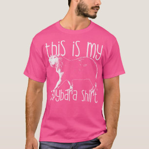 Capybara-Tier Das ist mein Capybara T-Shirt