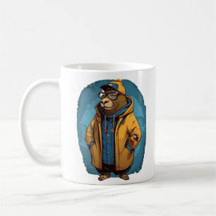 Capybara-Tierliebhaber-Geschenk Kaffeetasse