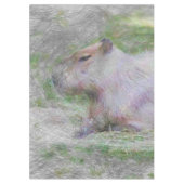 Capybara Tischdecke (Vorderseite)