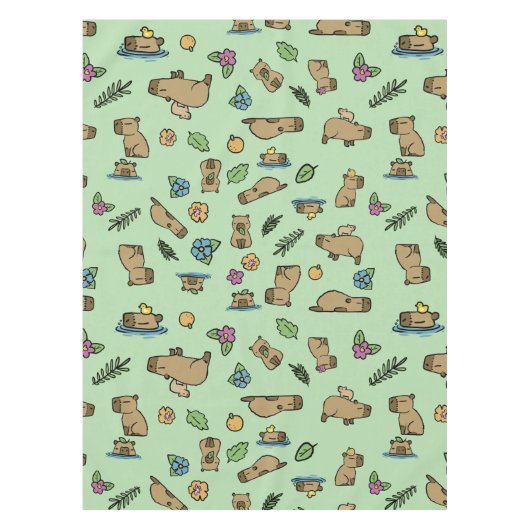 Capybara Tischdecke (Vorderseite)