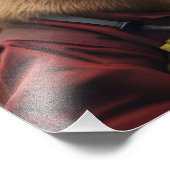 "Capybara to Rescue: Feuerwehrmann Außerordentlich Fotodruck (Ecke)