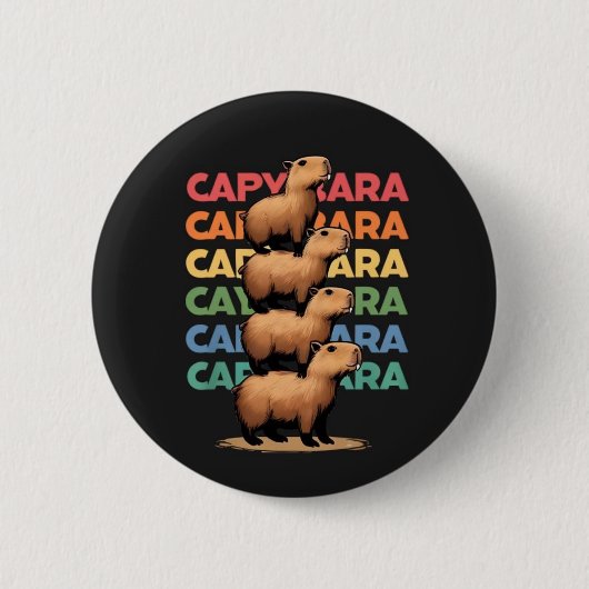 Capybara Tower Button (Vorderseite)